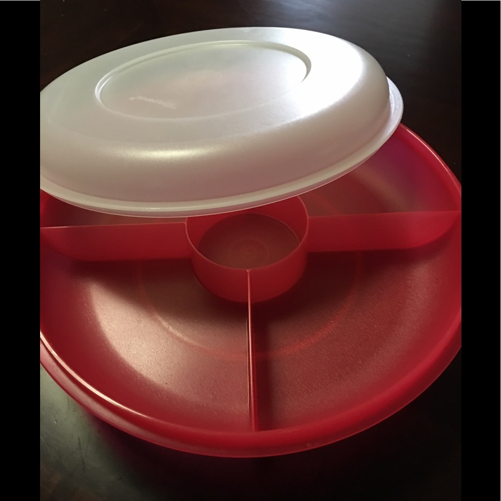 Tupperware serving tray